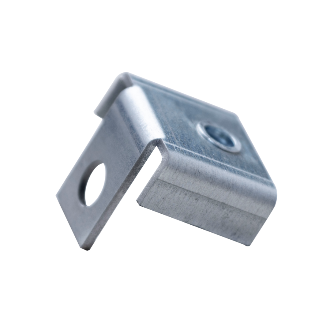 Staffa di fissaggio zincata sp.2mm