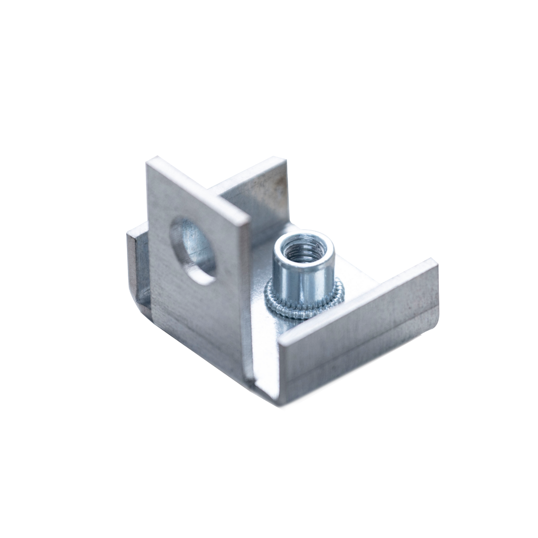 Staffa di fissaggio zincata sp.2mm - immagine 2